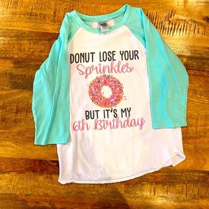 6th Birthday Longsleeve Tee